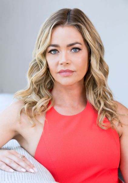 denise richards red hair
