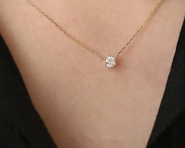 diamond cross necklace