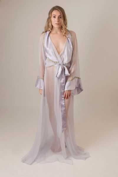 beige negligee