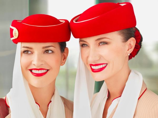 flight attendant drawing