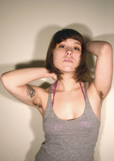 dyed armpit hair trend wallpaper