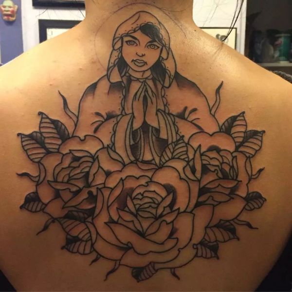 best virgin mary tattoos