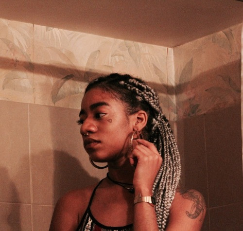 beautiful girl face tattoo
