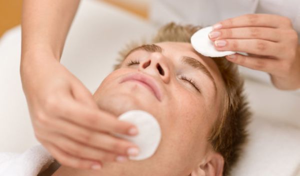 hydrating facial for men