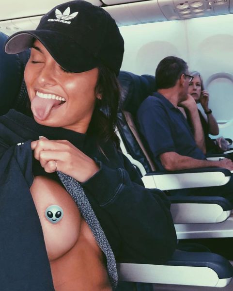 airplane sideways