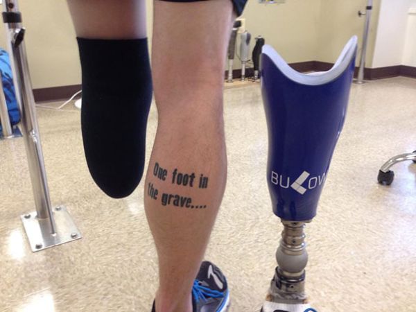 gifts for leg amputees funny