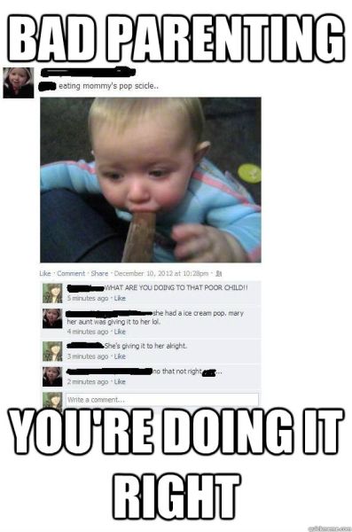 bad parenting reel