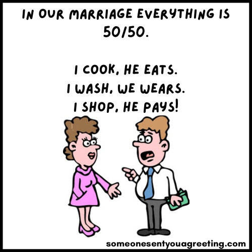 funny husband wife quotes