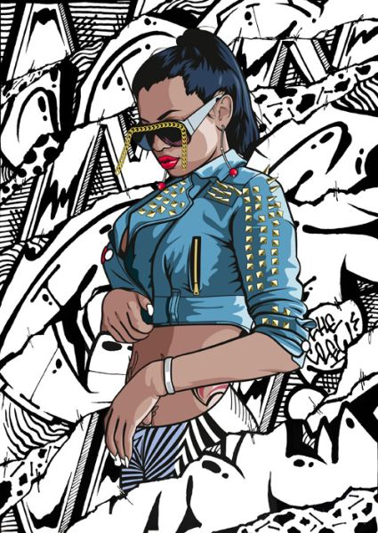 realistic gangster girl