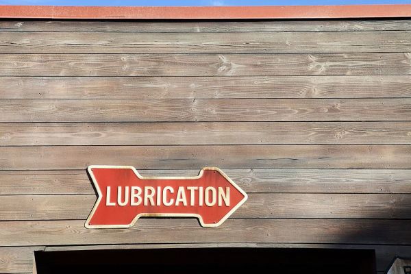 using lubricant
