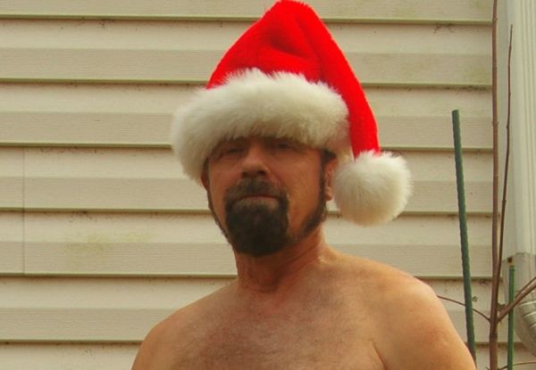 santa stoned with bears