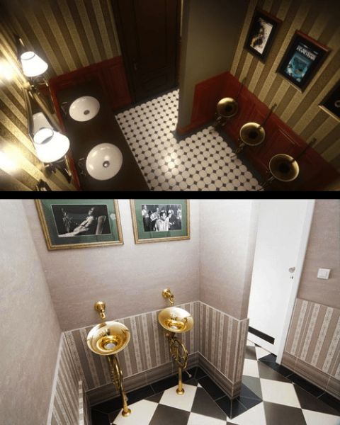 public toilets urinals for girls
