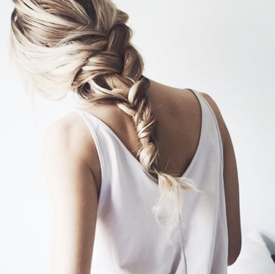 amazing long blonde hair