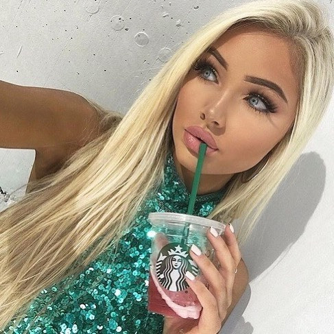 long blonde hair girl instagram