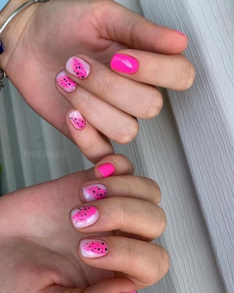 edgy girly nails