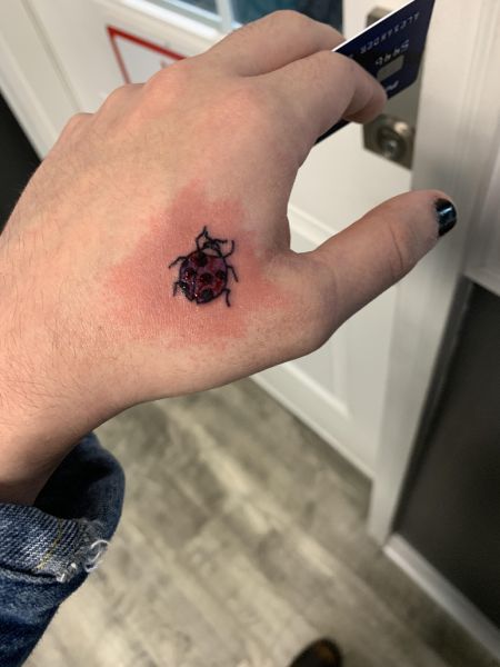butterfly foot tattoos