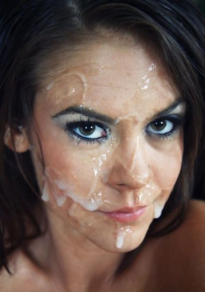 busty cum facial