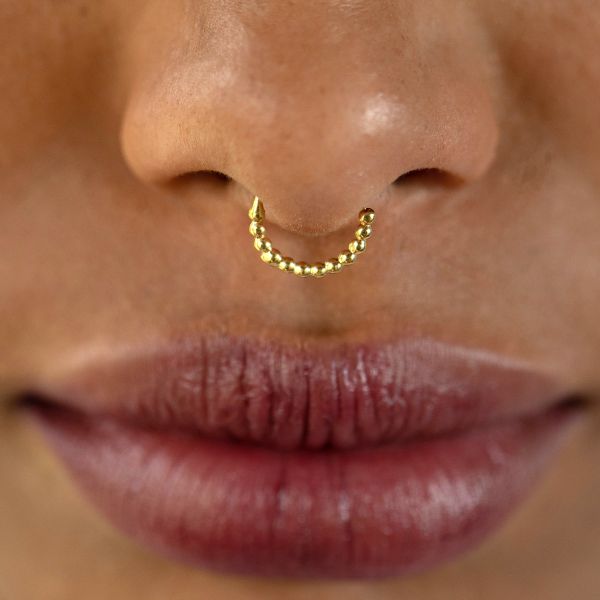 traditional nose piercing