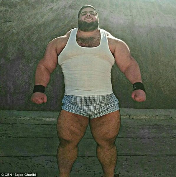 iranian man body