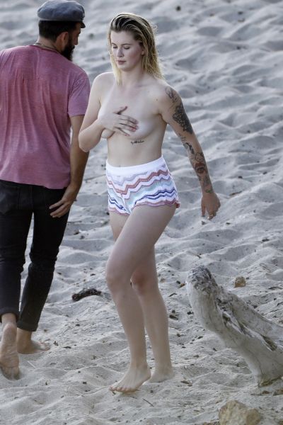 ireland baldwin sheer lace material