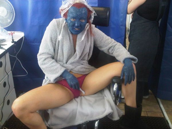 jennifer lawrence mystique miltary camp