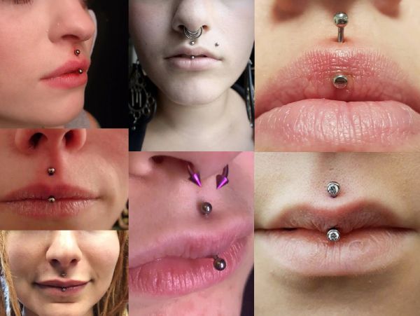 clear medusa piercing