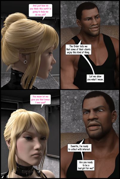 blue makeup dark lord comic