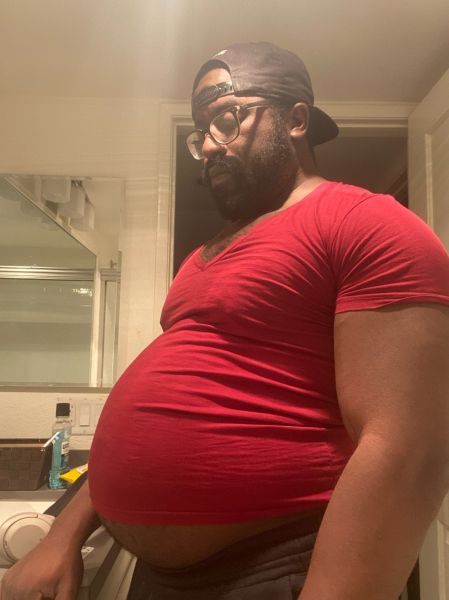 black man with pretty hair