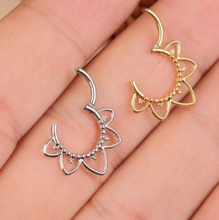 different septum rings