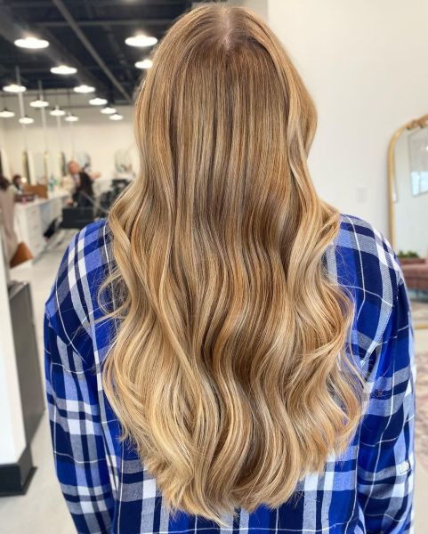 hair platinum highlights