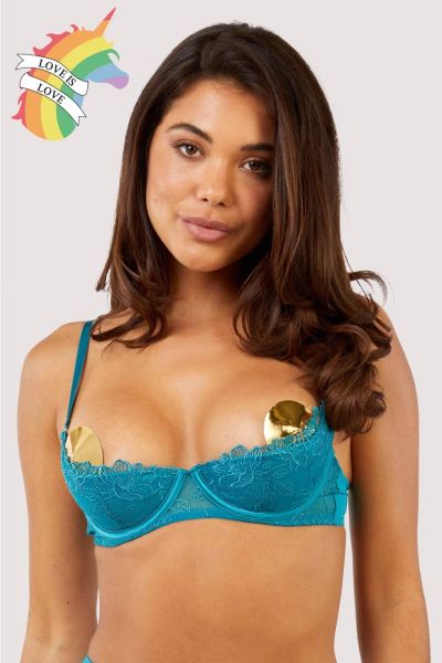 quarter cup bra shopping