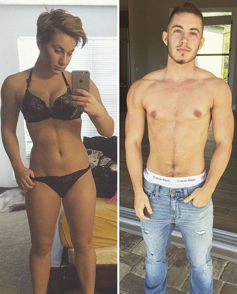 chris mosier before and after