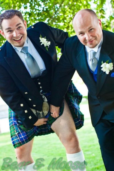 wedding kilt