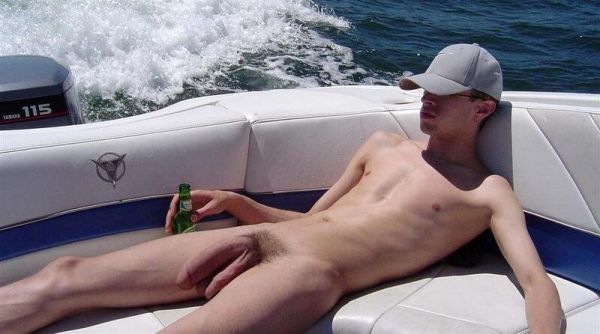 huge erection nude beach