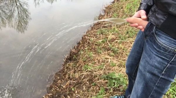 pee on person
