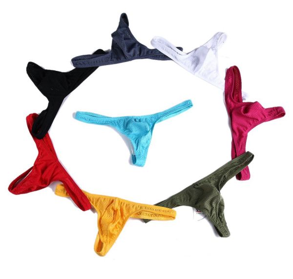 men's metallic lingerie