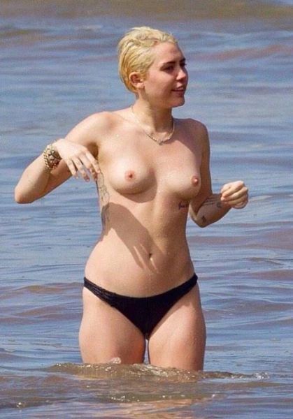 miley cyrus crazy outfits