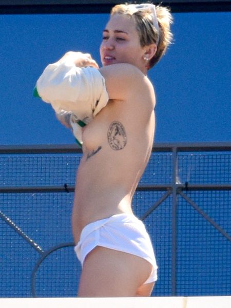 miley cyrus new look