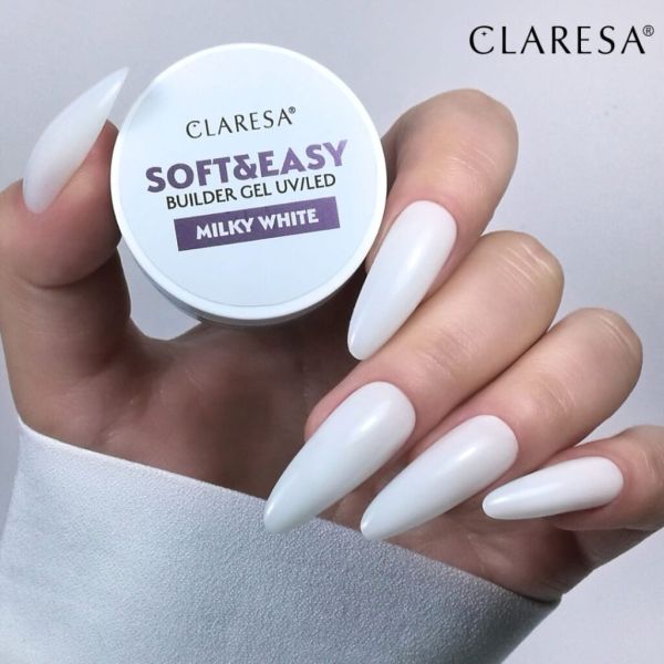 milky manicure