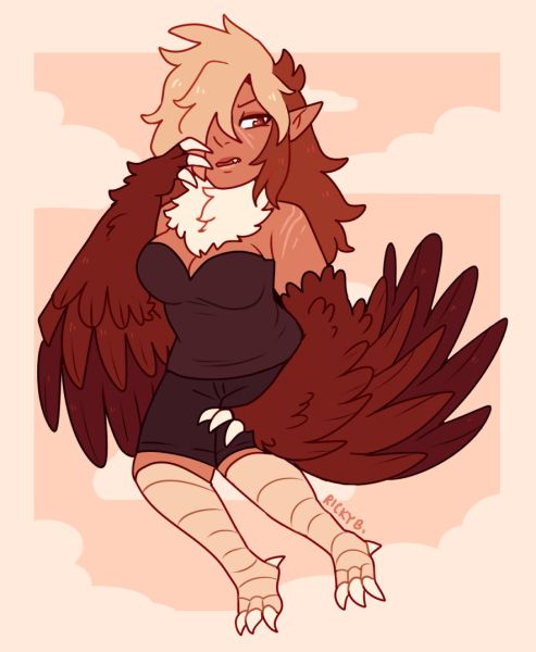 grey monster girl