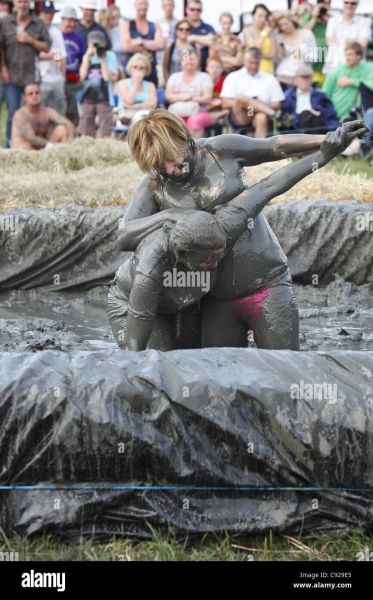 mud wrestling competitive sport
