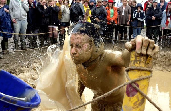 mud wrestling dive bar