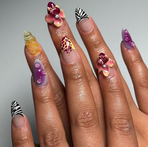pretty acrylic