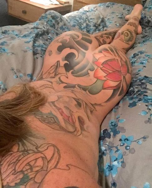 blonde tits ass pussy