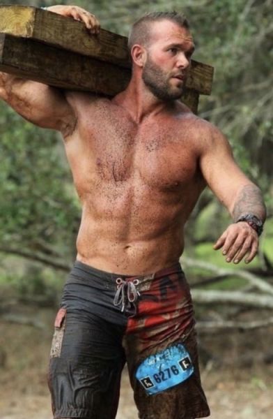 fit rugged straight naked men