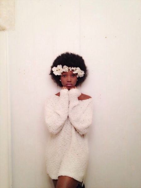 beautiful natural black hair