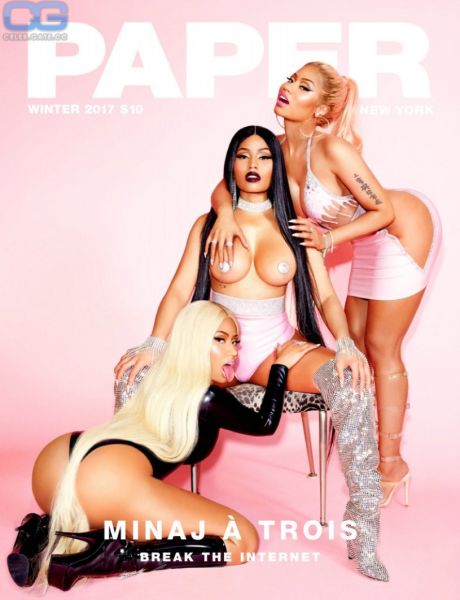 nicki minaj cover paper