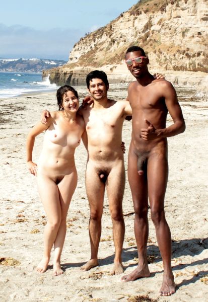 uncut cock nude beach couples