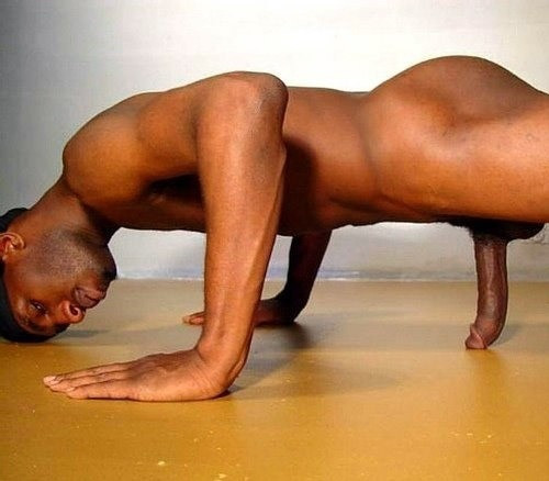 male partner yoga