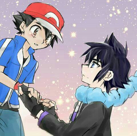 red x blue pokemon